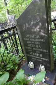 Левин Владимир Викторович, Москва, Востряковское кладбище